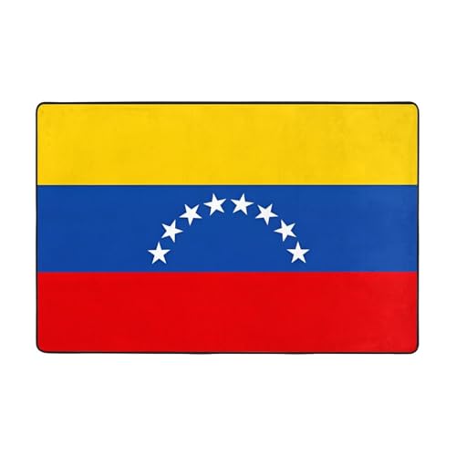 Fußmatte mit Flagge Venezuelas, rutschfeste Teppiche für den Eingangsbereich, rutschfeste Bodenmatte mit Memory-Schaum-Kissen Fußmatte mit Flagge Venezuelas, rutschfeste Teppiche für den Eingangsbereich, rutschfeste Bodenmatte mit Memory-Schaum-Kissen von BOXILTD
