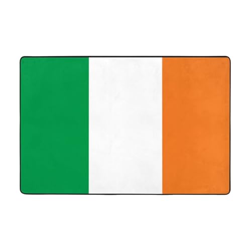 Fußmatte mit Flagge von Irland, rutschfeste Fußmatte für den Eingangsbereich, rutschfeste Bodenmatte mit Memory-Schaum-Kissen Fußmatte mit Flagge von Irland, rutschfeste Fußmatte für den Eingangsbereich, rutschfeste Bodenmatte mit Memory-Schaum-Kissen von BOXILTD