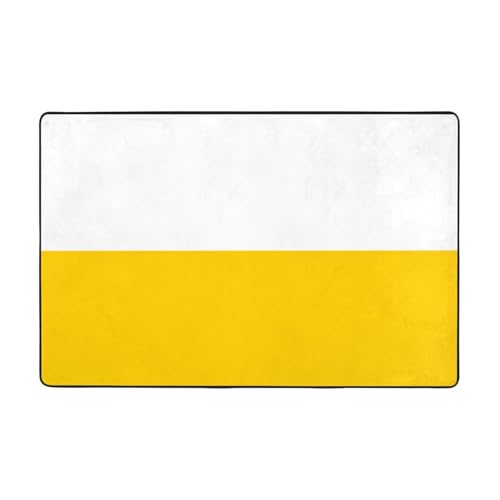Fußmatte mit Schlesien-Flagge, rutschfeste Fußmatte für den Eingangsbereich, rutschfeste Bodenmatte mit Memory-Schaum-Kissen Fußmatte mit Schlesien-Flagge, rutschfeste Fußmatte für den Eingangsbereich, rutschfeste Bodenmatte mit Memory-Schaum-Kissen von BOXILTD