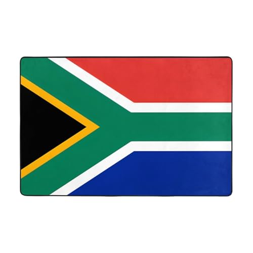 Fußmatte mit Südafrika-Flagge, rutschfeste Teppiche für den Eingangsbereich, rutschfeste Bodenmatte mit Memory-Schaum-Kissen Fußmatte mit Südafrika-Flagge, rutschfeste Teppiche für den Eingangsbereich, rutschfeste Bodenmatte mit Memory-Schaum-Kissen von BOXILTD