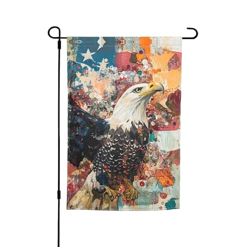 Goshawk Gartenflaggen – doppelseitige Sommer-Hofflagge für draußen, perfekte saisonale Dekoration, Gartenflagge, 30,5 x 45,7 cm Goshawk Gartenflaggen – doppelseitige Sommer-Hofflagge für draußen, perfekte saisonale Dekoration, Gartenflagge, 30,5 x 45,7 cm von BOXILTD