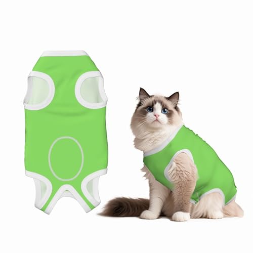 Haustieranzug für Hunde, weiche Baumwolle, chirurgischer Genesungsanzug, um Lecken zu verhindern, Lecken, Einteiler für Welpen, Schwarz von BOXILTD