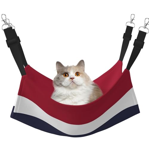 Haustierhängematte mit Thailand-Flagge für Katzen, perfekte Katzenfensterhängematte für große Katzen, Frettchen, Kaninchen und Kleintiere, Schwarz Haustierhängematte mit Thailand-Flagge für Katzen, perfekte Katzenfensterhängematte für große Katzen, Frettchen, Kaninchen und Kleintiere, Schwarz von BOXILTD