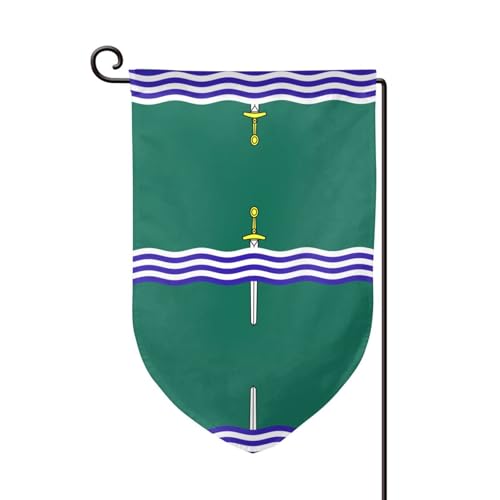 Peterborough-Flagge für draußen – langlebige Hofflagge, Sommerdekoration, perfekt für Garten und Terrasse im Freien von BOXILTD