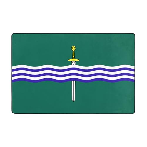 Peterborough Fußmatte mit Flagge, rutschfeste Teppiche für den Eingangsbereich, rutschfeste Bodenmatte mit Memory-Schaum-Kissen Peterborough Fußmatte mit Flagge, rutschfeste Teppiche für den Eingangsbereich, rutschfeste Bodenmatte mit Memory-Schaum-Kissen von BOXILTD