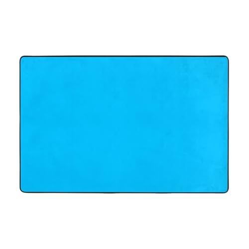 Rutschfeste Fußmatte für den Eingangsbereich, rutschfeste Fußmatte mit Memory-Schaumkissen, Hellblau Rutschfeste Fußmatte für den Eingangsbereich, rutschfeste Fußmatte mit Memory-Schaumkissen, Hellblau von BOXILTD