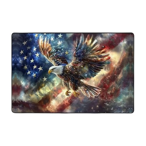 Soaring Eagle Fußmatte, rutschfeste Teppiche für den Eingangsbereich, rutschfeste Bodenmatte mit Memory-Schaum-Kissen Soaring Eagle Fußmatte, rutschfeste Teppiche für den Eingangsbereich, rutschfeste Bodenmatte mit Memory-Schaum-Kissen von BOXILTD