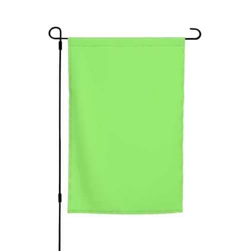 Solide grüne Gartenflaggen – doppelseitige Sommer-Hofflagge für draußen, perfekte saisonale Dekoration, Gartenflagge, 30,5 x 45,7 cm Solide grüne Gartenflaggen – doppelseitige Sommer-Hofflagge für draußen, perfekte saisonale Dekoration, Gartenflagge, 30,5 x 45,7 cm von BOXILTD