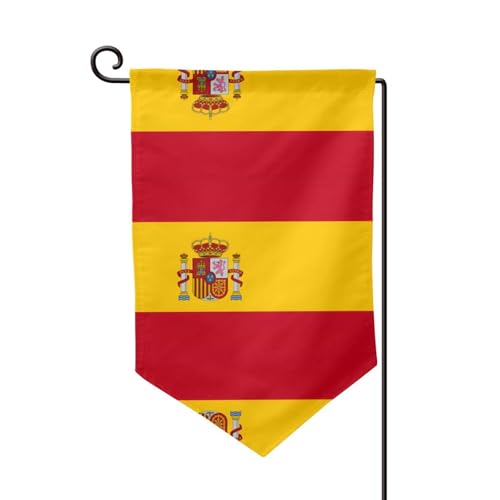Spanische Flagge für draußen – langlebige Hofflagge, Sommerdekoration, perfekt für Garten und Terrasse Spanische Flagge für draußen – langlebige Hofflagge, Sommerdekoration, perfekt für Garten und Terrasse von BOXILTD