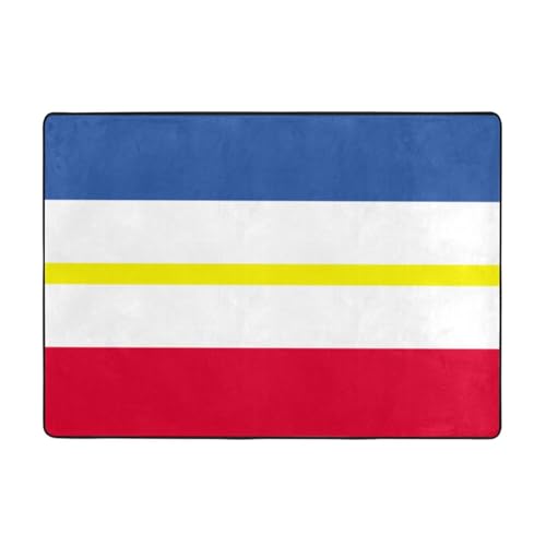 Teppich Flagge des Kantons Mecklenburg für Wohnzimmer Schlafzimmer – weich und bequem, große Teppiche für Bad und Außenbereich Teppich Flagge des Kantons Mecklenburg für Wohnzimmer Schlafzimmer – weich und bequem, große Teppiche für Bad und Außenbereich von BOXILTD