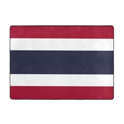Teppiche mit Thailand-Flagge für Wohnzimmer, Schlafzimmer, weich und bequem, große Teppiche für Badezimmer und Außenbereich Teppiche mit Thailand-Flagge für Wohnzimmer, Schlafzimmer, weich und bequem, große Teppiche für Badezimmer und Außenbereich von BOXILTD