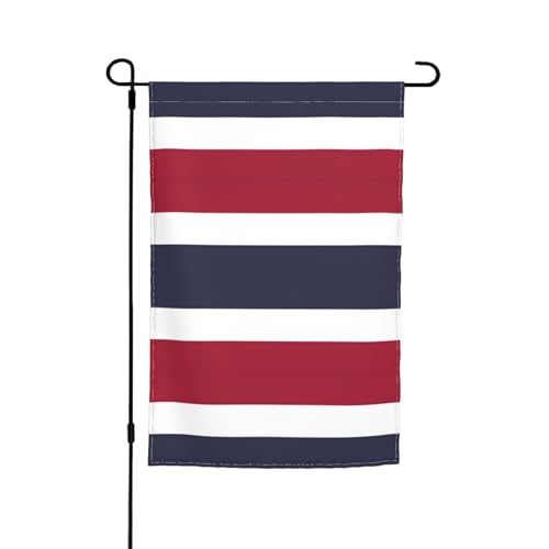 Thailand-Flagge, Gartenflagge, doppelseitige Sommer-Hofflagge für draußen, perfekte saisonale Dekoration, Gartenflagge, 30,5 x 45,7 cm Thailand-Flagge, Gartenflagge, doppelseitige Sommer-Hofflagge für draußen, perfekte saisonale Dekoration, Gartenflagge, 30,5 x 45,7 cm von BOXILTD