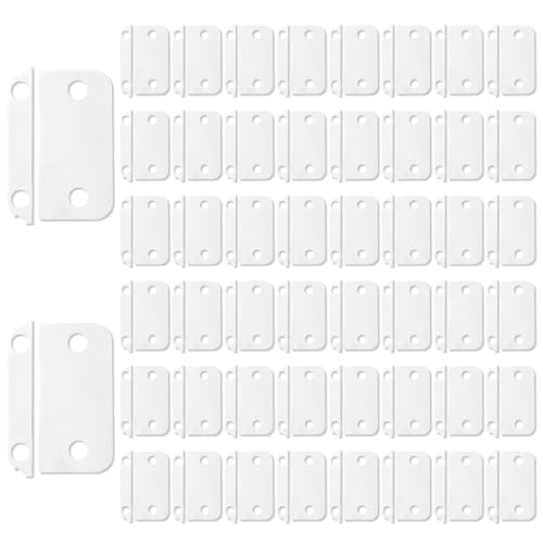 BOXOB 50 Paar Alarmsensor Klebestreifen, Langlebiges Vorgeschnittenes Doppelseitiges Ersatzklebeband für Ring Alarm Kontaktsensoren und Magnete (2. Generation) von BOXOB