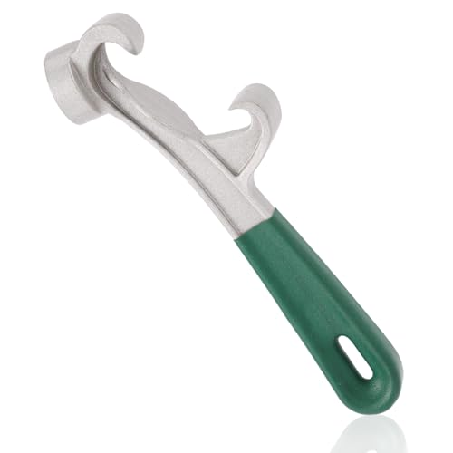 BOXOB Bucket Opener Werkzeug 5 Gallonen, 21,6cm Multifunktional Aluminium Eimerdeckelentferner Werkzeug Eimeröffner mit Rutschfestem Griff für den Privaten Industriellen und Gewerblichen Gebrauch von BOXOB