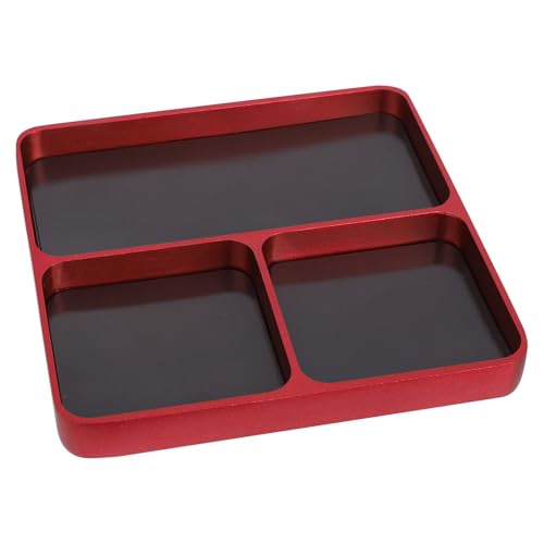 BOXOB Magnetische Werkzeugablage, 10 x 10 cm 3 Fächer Magnetische Teileablage Schrauben- und Bolzen-Organizer zur Aufbewahrung von Steckschlüsseln Schrauben Kleinteilen Garage Zuhause Draußen BOXOB Magnetische Werkzeugablage, 10 x 10 cm 3 Fächer Magnetische Teileablage Schrauben- und Bolzen-Organizer zur Aufbewahrung von Steckschlüsseln Schrauben Kleinteilen Garage Zuhause Draußen von BOXOB