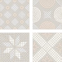 AMBIENT WHITE 16.5 x 16.5 Feinsteinzeug Wand- und Bodenfliese Keramikfliese Fliese von BOXTEC