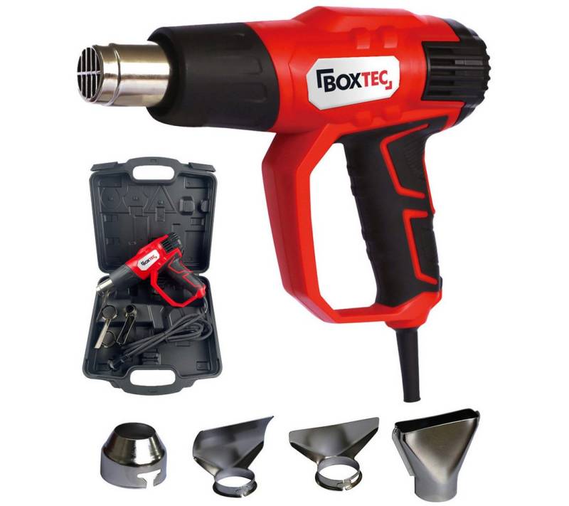BOXTEC Heißluftgebläse BOXTEC Heat Gun 2000 W Heißluftpistole 350°C / 550°C HL 1920, bis max. 550 °C von BOXTEC