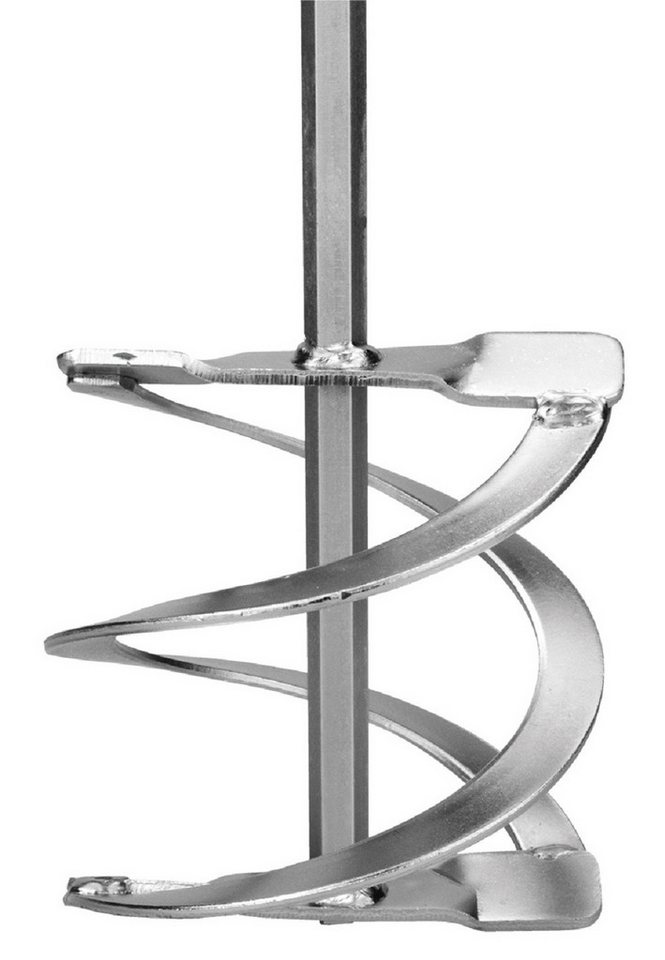 BOXTEC Rührstab BOXTEC Rührkorb Sechskant verzinkt Rührquirl WR2 Wendelrührer Rührer, Ø 85 mm, L: 50 cm von BOXTEC