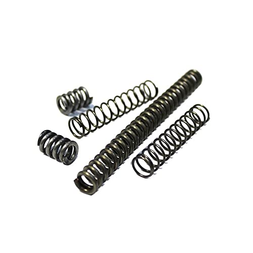 BOYALE 0,2 mm Druckfeder Stahldraht Durchmesser 0,2 mm Federsortiment Federn Sortiment Erweiterung und Druckfeder Verschiedene Größen (Size : 40mm, Color : 2MM_0.2MM) von BOYALE