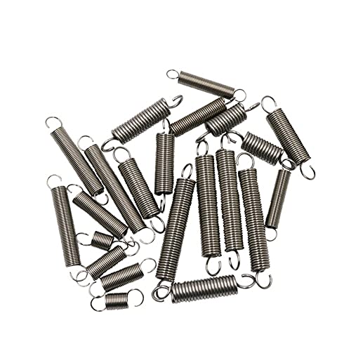 BOYALE 1Pc Extension Tension Spring Springs Steel Hook Expansion Spring Wire Dia 1.0mm Outer Dia 8mm Length 30mm - 300mm Various Sizes (Size : 1.0 x 8 x 30mm) von BOYALE