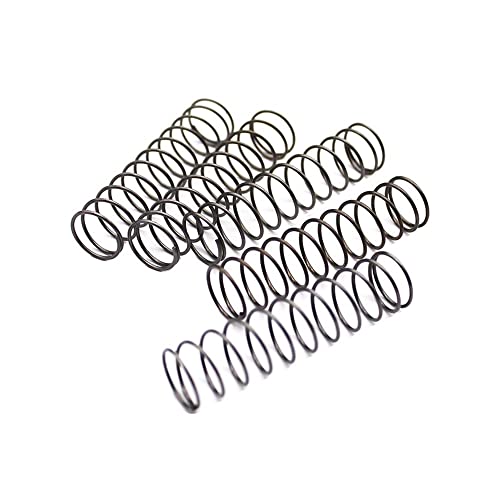 BOYALE 5 Stück 0,7 mm Druckfeder Stahldraht Druck kleine Federn Set Sortiment Kit mechanische Druckfedern komprimierter Drahtdurchmesser 0,7 mm (Size : 60mm, Color : 6MM_0.7MM) von BOYALE