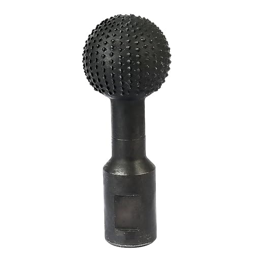 10 mm kugelförmiger Hohlmeißel, Schleifkopf, Schnitzwerkzeug für Holz, Metall, Gravur, runde Hohlmeißel, Kugelfräswerkzeug, Handwerkszubehör von BOYANDM