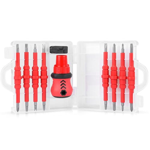 18 in 1 Haushalt Multifunktionale Starke Schraubendreher Bit Set Öffnung Reparatur Ratsche Isolierte Verbesserung Isolierte Schraubendreher 18 in 1 Haushalt Multifunktionale Starke Schraubendreher Bit Set Öffnung Reparatur Ratsche Isolierte Verbesserung Isolierte Schraubendreher von BOYANDM
