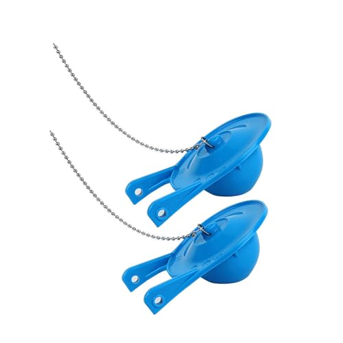 2 x Universal-WC-Ablaufventile, Klappdeckel, Ersatzstopfen für Wassertanks 2 x Universal-WC-Ablaufventile, Klappdeckel, Ersatzstopfen für Wassertanks von BOYANDM