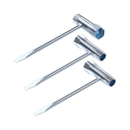 BOYANDM 1 Stück/3 Stück Schraubenschlüssel Kettensäge Funkenstecker Kombinationsschraubendreher Einstellwerkzeug 13 x 19 mm T Freischneider Zubehör von BOYANDM