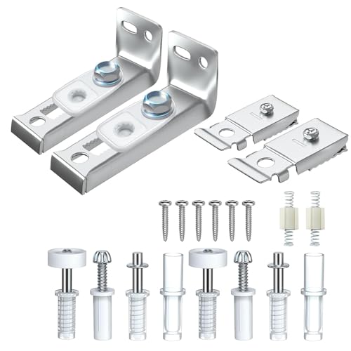 Bifold Door Hardware Kits Repair Replacement Parts Double Folding Door Metal Top Pivots Hardware Package Durabe Repair and Replacement Accessories for Folding Doors von BOYANDM