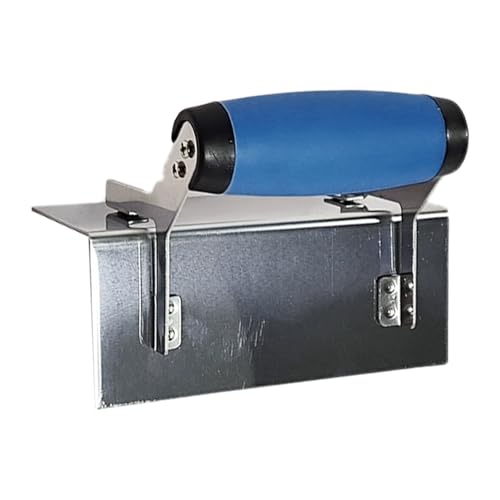 Eckkelle aus Edelstahl, langlebig, rostfrei, mit komfortablem Griff, geeignet für den privaten und gewerblichen Gebrauch, Griffkelle von BOYANDM