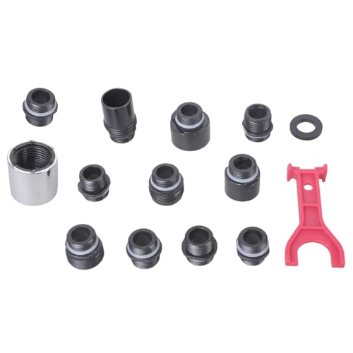 Hochdruckbeständiges Küchenarmatur-Adapter-Set mit universeller Kompatibilität für Sprühkopf-Ersatz-Küchenarmaturkopf-Adapter-Set von BOYANDM