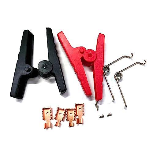 Metallclips Klemmen Testklemmen 100A Elektrische Batterie Klemme Isolierte Clip Elektrische Clips von BOYANDM