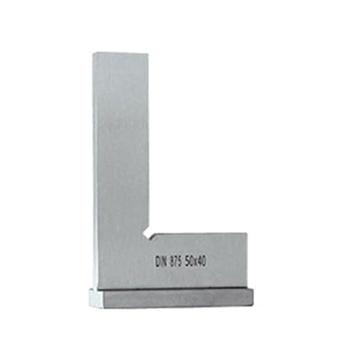 Multifunktionales Winkellineal mit flacher Öffnung, hohe Genauigkeit, breite Basis, quadratisches Werkzeug für Holzbearbeitung und Bauprojekte, flache Öffnung, Winkellineale von BOYANDM