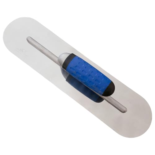 Rostbeständige, abgerundete Ecken, Schlammkelle mit ergonomischem Griff, für Wandverputzen und Fliesenmontage, ergonomischer Griff von BOYANDM