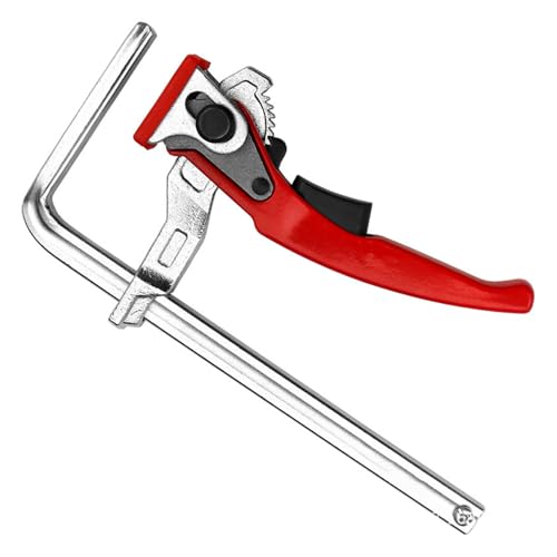 Schnellwirkende Halteklammern für Holzbearbeitung, für den Schreibtisch, fester Clip, Holzschnitzerei, Fräsbänke, Hundelochklemmen, Handwerkzeug von BOYANDM