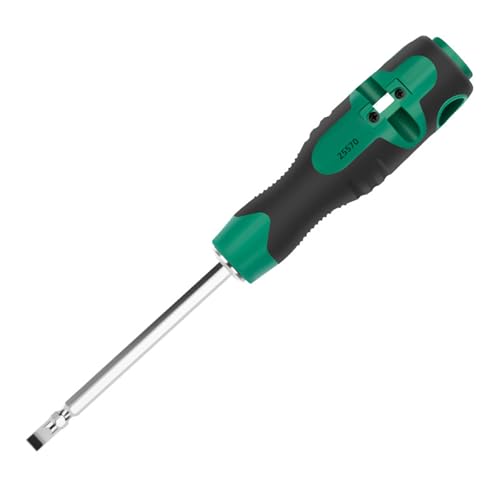 Schraubendreher aus Karbonstahl mit integrierter Abisolierung, gerillt und Schnurwickelsystemen für Elektriker Schraubendreher-Set von BOYANDM