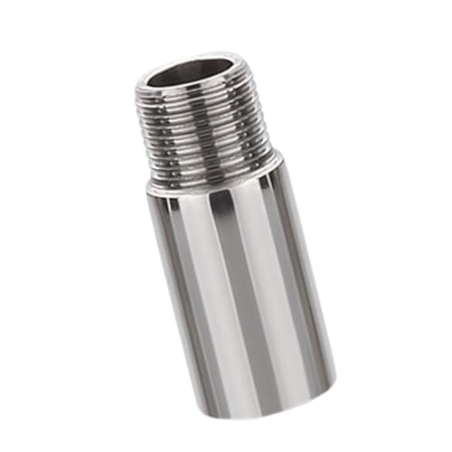 Verstellbarer Duschkopf-Verlängerungsarm, Stahl, Duschkopf-Verlängerung, einfach zu bedienen, zum Absenken oder Verlängern von Rohren, Hochdruck Verstellbarer Duschkopf-Verlängerungsarm, Stahl, Duschkopf-Verlängerung, einfach zu bedienen, zum Absenken oder Verlängern von Rohren, Hochdruck von BOYANDM