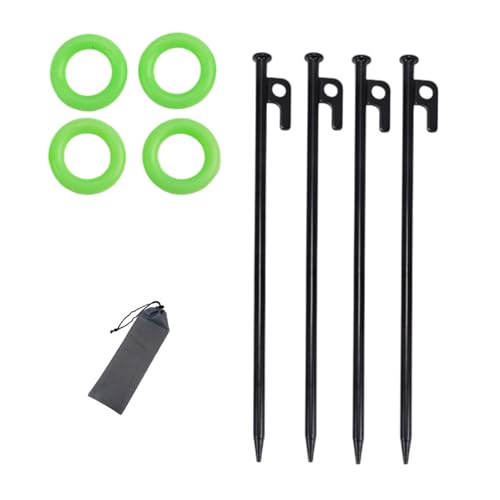 Windfeste Heringe, tragbar, Zeltheringe, multifunktional, Strand, für verschiedene Wetterbedingungen, stabiles Metall Windfeste Heringe, tragbar, Zeltheringe, multifunktional, Strand, für verschiedene Wetterbedingungen, stabiles Metall von BOYANDM