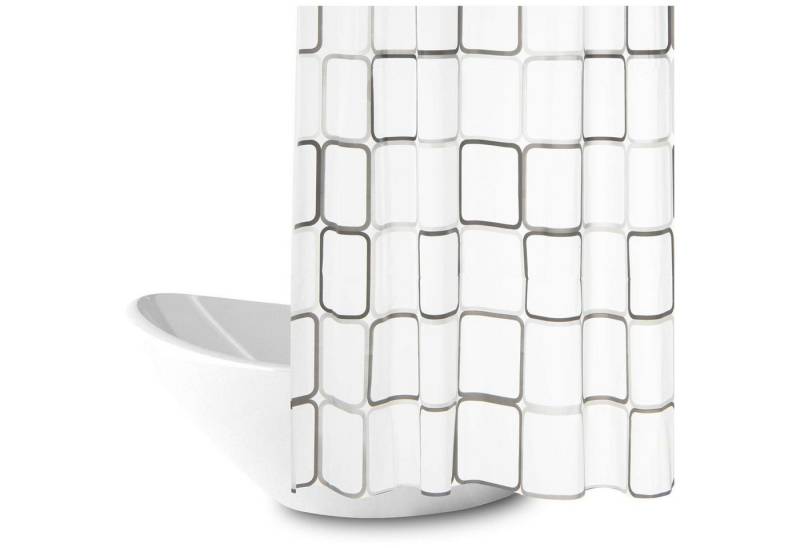 BOZKAA Duschvorhang Duschvorhang Wasserdichter 180x200cm Waschbar Schnelltrocknender Stoff BOZKAA Duschvorhang Duschvorhang Wasserdichter 180x200cm Waschbar Schnelltrocknender Stoff von BOZKAA