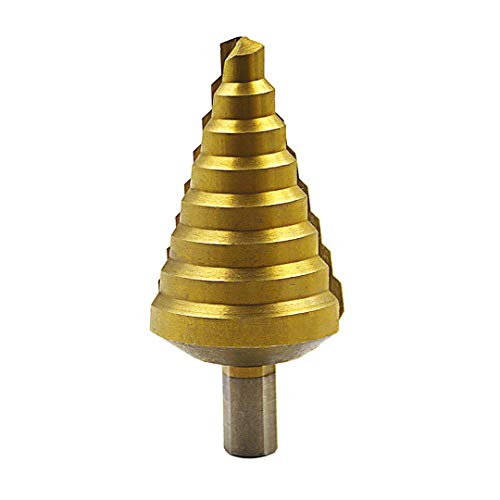 BOZONLI 10-45mm HSS Stufenbohrer Satz Set - Titanbeschichtet, Exact Pagoda Konusbohrer Kegelbohrer Loch Dreieck Shank Tool BOZONLI 10-45mm HSS Stufenbohrer Satz Set - Titanbeschichtet, Exact Pagoda Konusbohrer Kegelbohrer Loch Dreieck Shank Tool von BOZONLI