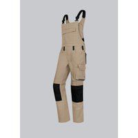 BP® Komfort-Latzhose mit Reflexelementen und Kniepolstertaschen, sahara, Gr. 56, Länge l von BP