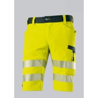 BP® Leichte Warnschutz-Stretch-Shorts, warngelb/anthrazit, Gr. 46, Länge n von BP