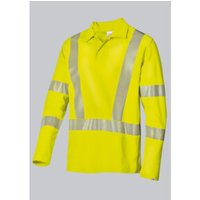 BP® Warnschutz-Langarmpoloshirt, warngelb, Gr. XL von BP