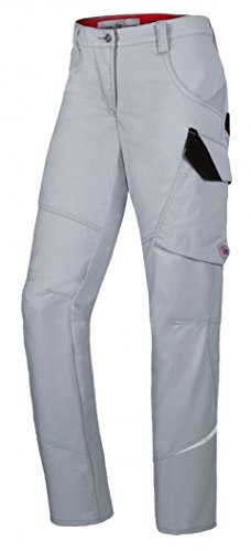 BP 1604-559-53-56l Latzhose, Stretch-Hosenträger mit Clipbefestigungen, 245,00 g/m² Stoffmischung, dunkelgrau ,56l von BP