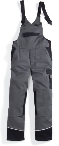 BP 1608-559-53-48n Latzhose, Stretch-Hosenträger mit Clipbefestigungen, 245,00 g/m² Stoffmischung, dunkelgrau/schwarz, 48n BP 1608-559-53-48n Latzhose, Stretch-Hosenträger mit Clipbefestigungen, 245,00 g/m² Stoffmischung, dunkelgrau/schwarz, 48n von BP