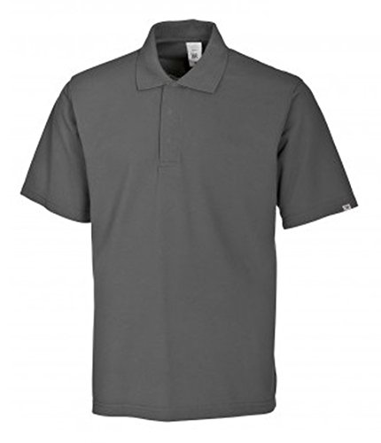 BP 1625-181-53-L Unisex-Poloshirt, 1/2 Ärmel, Polokragen mit verdecktem Druckknopfband, 70 cm, 220,00 g/m² Stoffmischung, dunkelgrau, L BP 1625-181-53-L Unisex-Poloshirt, 1/2 Ärmel, Polokragen mit verdecktem Druckknopfband, 70 cm, 220,00 g/m² Stoffmischung, dunkelgrau, L von BP