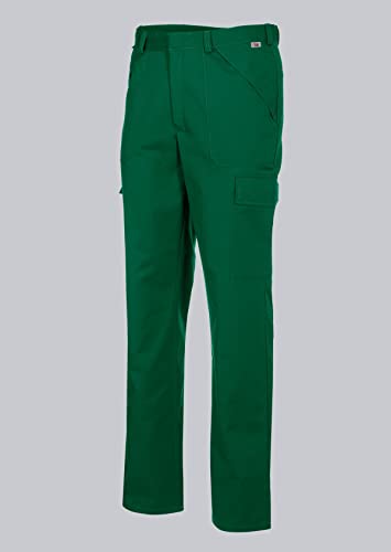 BP 1680-558-74-2XLn Unisex-Arbeitshose, mit Reißverschluss, 245,00 g/m² Stoffmischung, mittelgrün, 2XLn von BP