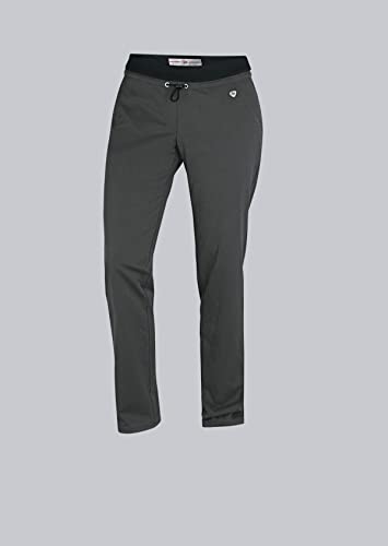 BP 1736-334-0056 Komforthose Für Damen, Schlanke Passform, 40% Baumwolle/35% Polyester/25% Elastomultiester, Anthrazit, Größe 48s von BP