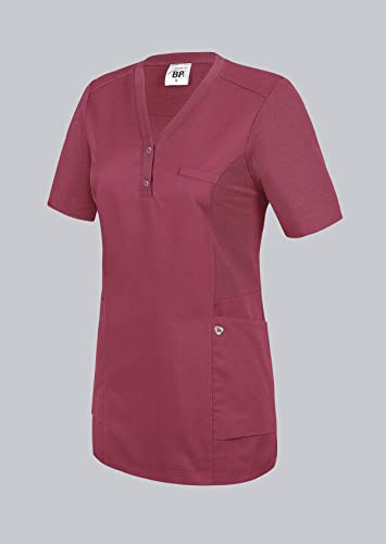 BP 1738-435-182-2XL Comfort-Tunika für Frauen, 1/2 Ärmel, Piqué-Einsätze und Arm-Lift-System, 180,00 g/m² Stoffmischung, Brombeere, 2XL von BP